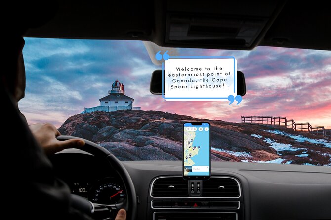 Irish Loop Smartphone Audio Driving Tour - Starting at Fort Amherst and heading toward Cape Spear