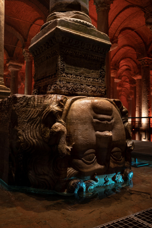 Istanbul: Basilica Cistern Skip-the-Line Entry & Audio Guide - What you see inside the enormous chamber