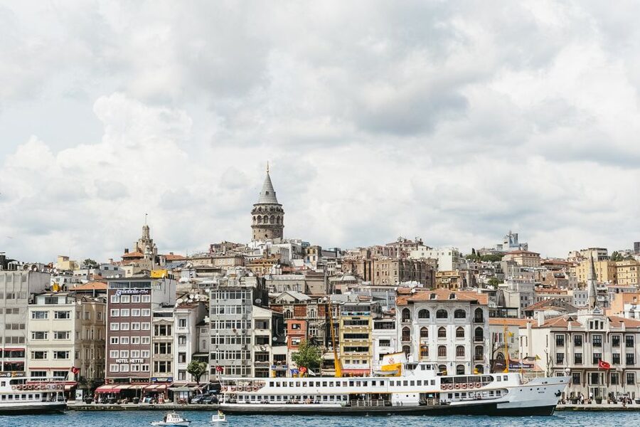 Istanbul: Bosphorus Cruise w/Audio Guide and Sunset Option - The Bosphorus Bridge and the northern turning point