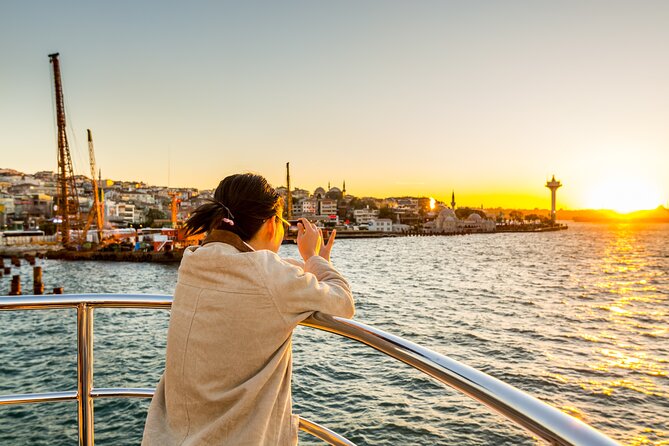 Istanbul Bosphorus Sightseeing Cruise with Audio Guide - Ortaköy Mosque and the first bridge