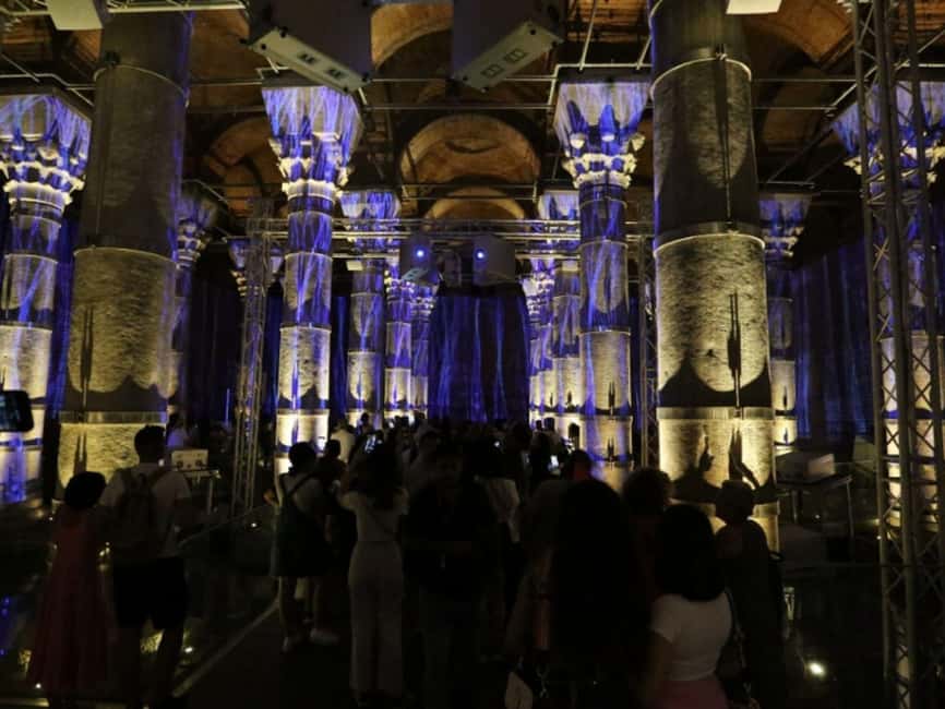 Istanbul: Cistern of Theodosius Entry Ticket and Audio Guide - The 32 marble columns and 45 sail vaults
