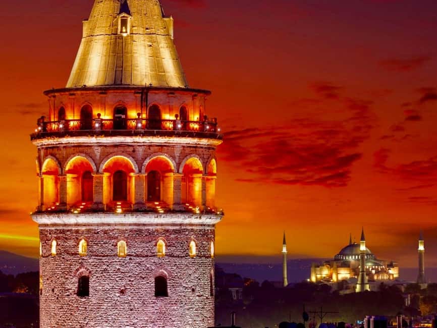 Istanbul: Galata Tower Entry Ticket with Audio Guide - The top: Istanbul in every direction