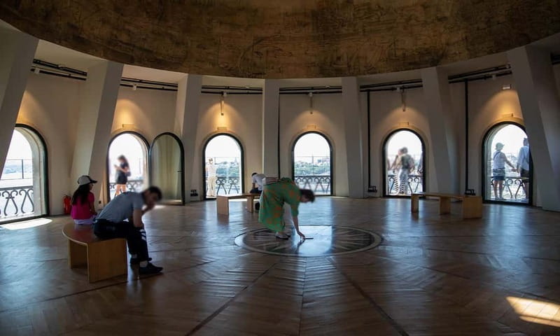 Istanbul: Galata Tower Skip-the-Line Ticket & Audio Guide - Taking the elevator to the upper viewpoint
