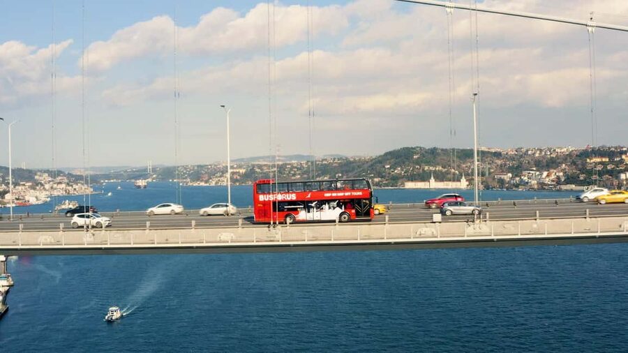 Istanbul: Hop-On Hop-Off Sightseeing Bus with Audio Guide - The open-top deck is worth considering