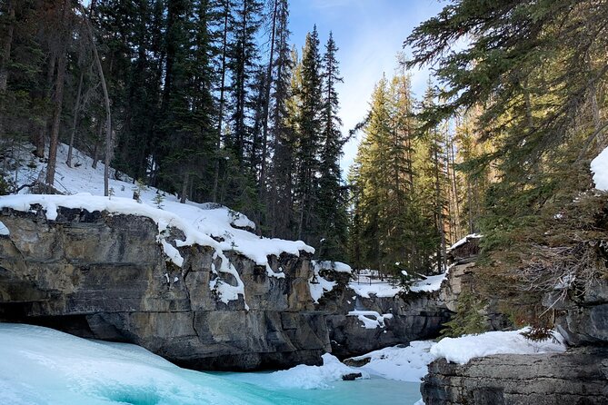 Jasper National Park Self-Guided Driving Audio Tour - Walking options and broad valley views