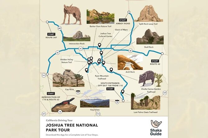 Joshua Tree National Park Self-Guided Audio Tour - Ryan Mountain and the central rock formations