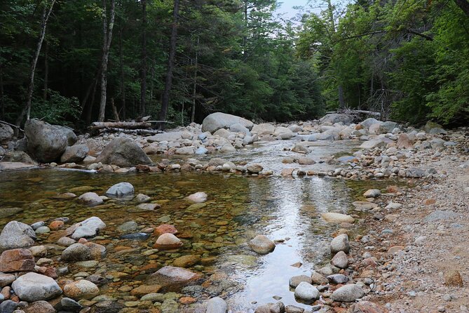 Kancamagus Scenic Byway Self-Guided Audio Driving Tour Guide - Sabbaday Falls, one of the route’s best stops