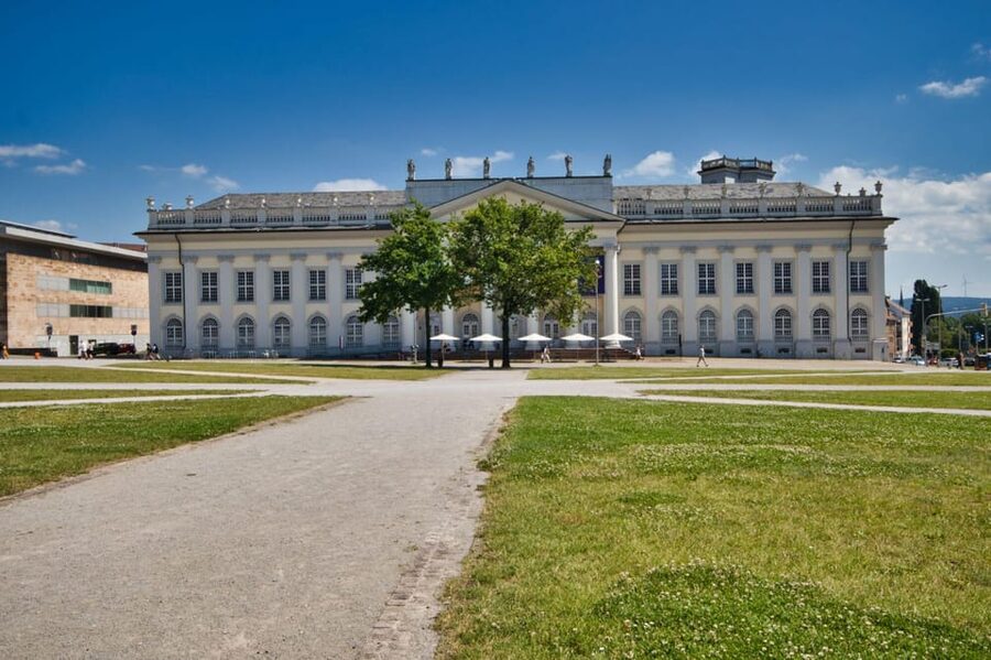 Kassel Old Town Audio Rally by P.I. Sir Peter Morgan - Friedrichsplatz turns sightseeing into a puzzle