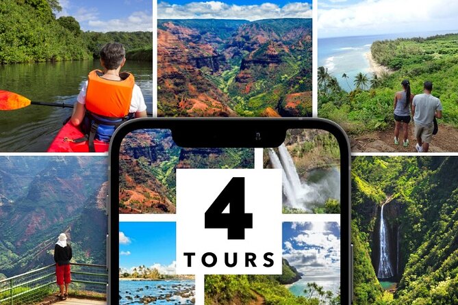 Kauai Adventure Bundle: 4 Epic Audio Driving Tours - Why this bundle works better than a bus