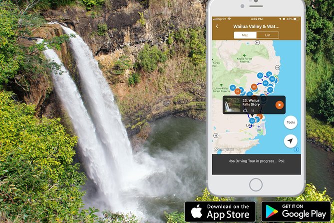 Kauai Wailua Valley & Waterfalls Audio Driving Tour - Key points to know before driving