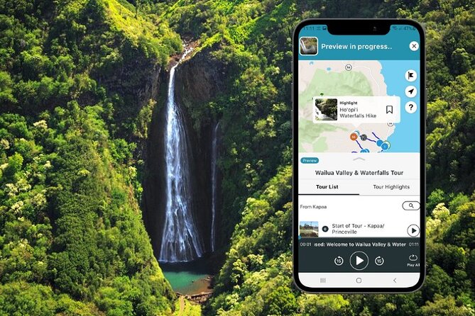 Kauai Wailua Valley & Waterfalls Audio Driving Tour - The $15.99 price makes sense for groups