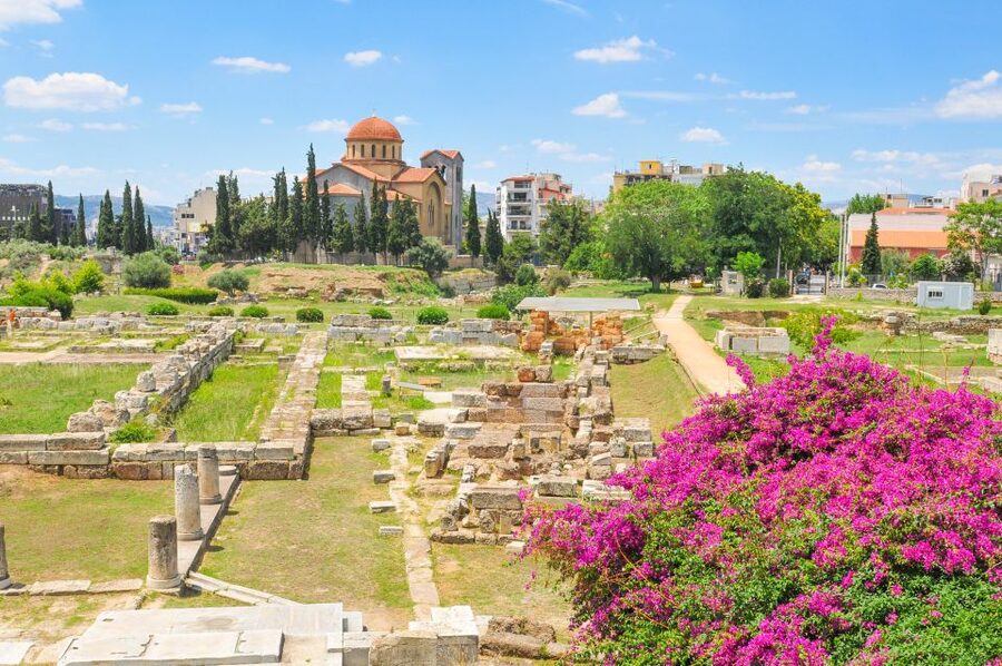 Kerameikos: Self-Guided Audio Tour on Your Android/iOS Phone - Starting at the entrance and the panoramic hill