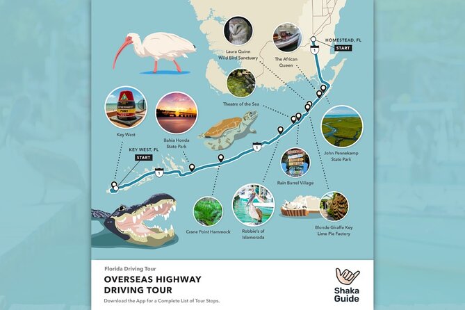 Key West and Overseas Highway Self-Guided Audio Tour - From Homestead to Key Largo: coral, birds, boats, and pie