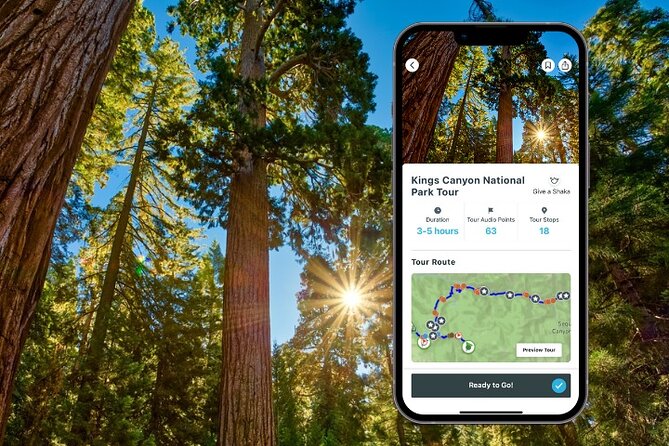 Kings Canyon National Park Self-Guided Audio Tour - Key points to know before you go
