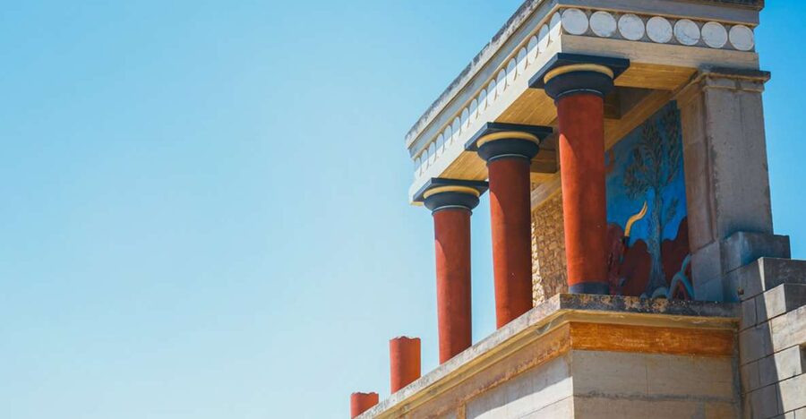 Knossos Palace: E-ticket with Audio and Heraklion City Tour - Beginning the visit at the Palace of Knossos