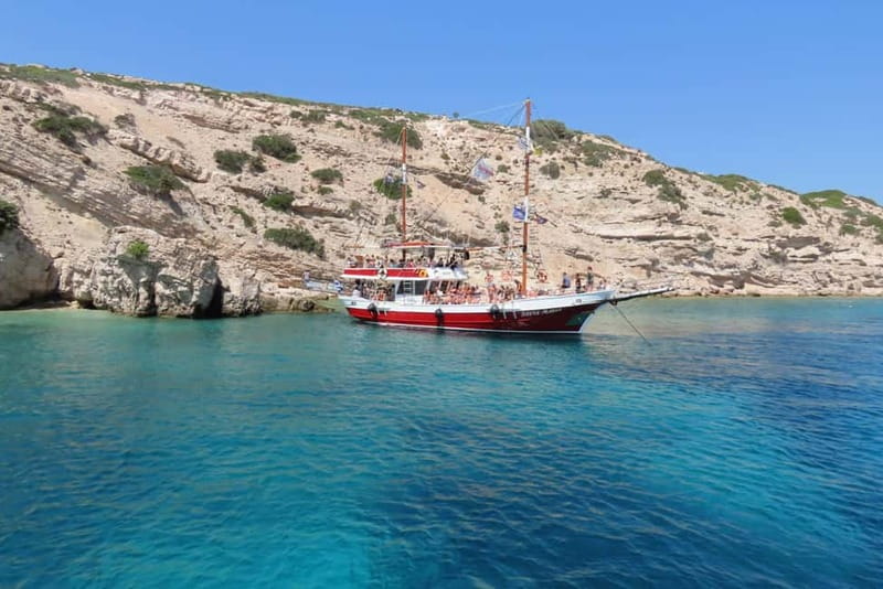 Kos: 3-Island Cruise with Lunch, Swimming and Audio Guide - Kalymnos and the world of Greek sponges