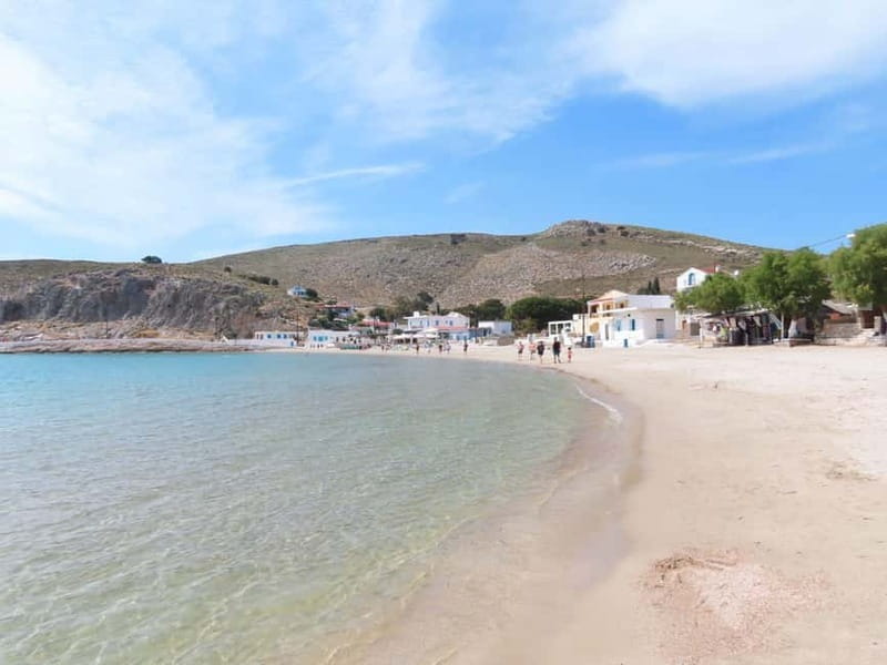 Kos: 3-Island Cruise with Lunch, Swimming and Audio Guide - Platy Island is made for jumping in