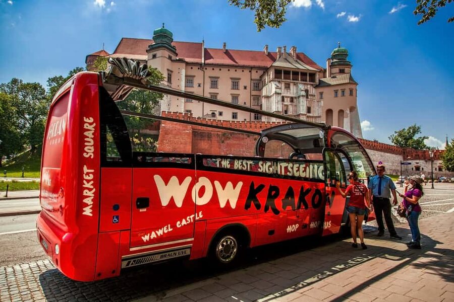 Krakow: Hop-On Hop-Off Bus Tour with Audio Guide - Key points to know before you go