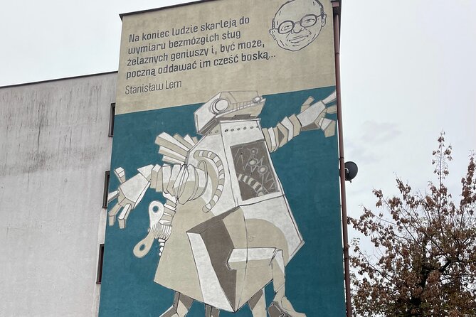 Krakow Jewish Ghetto and Quarter Audio Guided Walking Tour - Murals with a Krakow connection