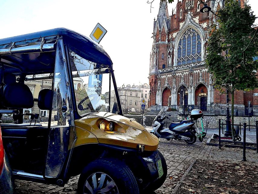 Krakow: Private Panoramic Tour by Golf Cart with Audio Guide - Kazimierz, synagogues, and the old Jewish quarter