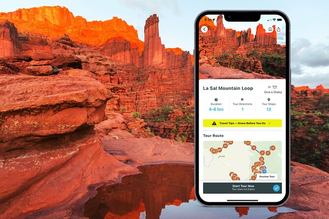 La Sal Mountain Loop Self-Guided Audio Tour - What You Are Buying for $15.99