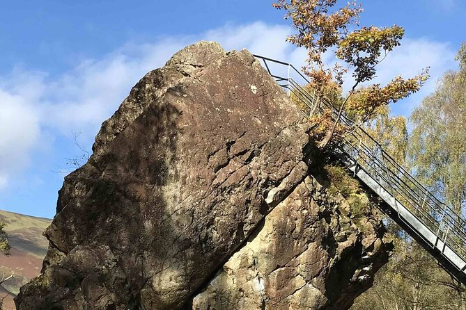 Lake District Landscapes: A Self-Guided Audio Drive from Keswick - The Bowder Stone: a short stop with a big rock