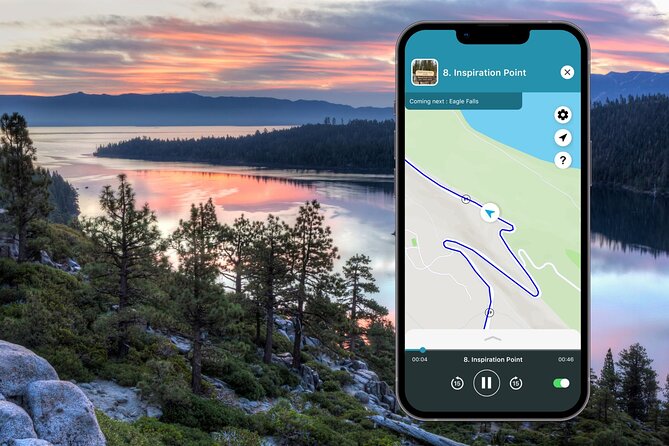 Lake Tahoe Self-Guided Audio Tour - Sand Harbor is the first major stop