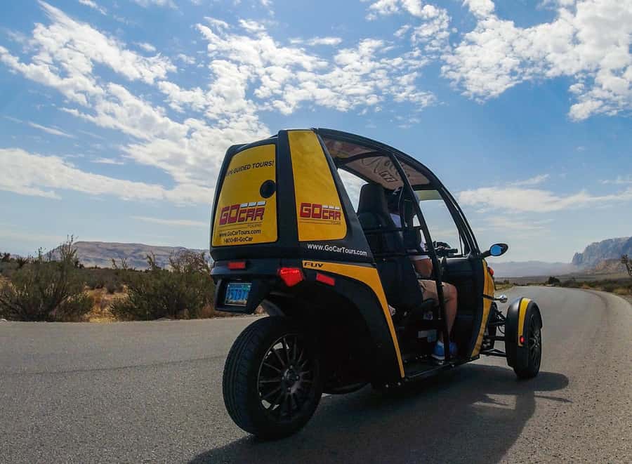 Las Vegas: Red Rock Canyon Ticket and Audio Tour in a GoCar - Taking the wheel of an electric GoCar