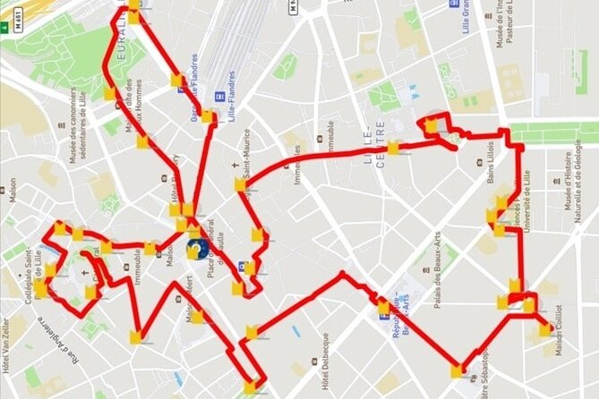 Lille: City Walk with Audio Guide in 7 Languages on your Phone - Porte de Paris and the city’s royal chapter
