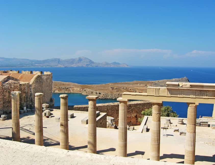 Lindos Acropolis Self-Guided Tour with 3D & Audio (No entry) - Reconstructing Athena’s sanctuary with 3D views