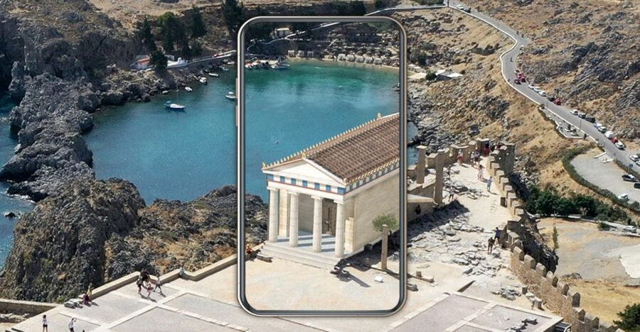 Lindos Acropolis Self-Guided Tour with 3D & Audio (No entry) - Reaching the Acropolis from Lindos