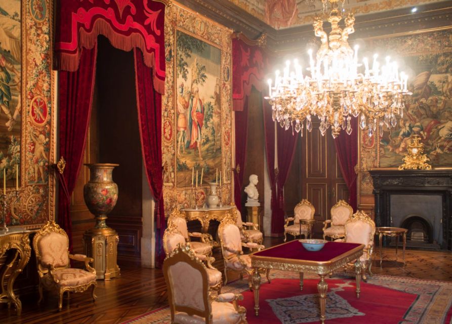 Lisbon: National Palace of Ajuda E-Ticket & City Audio Guide - Inside Ajuda, focus on the royal rooms