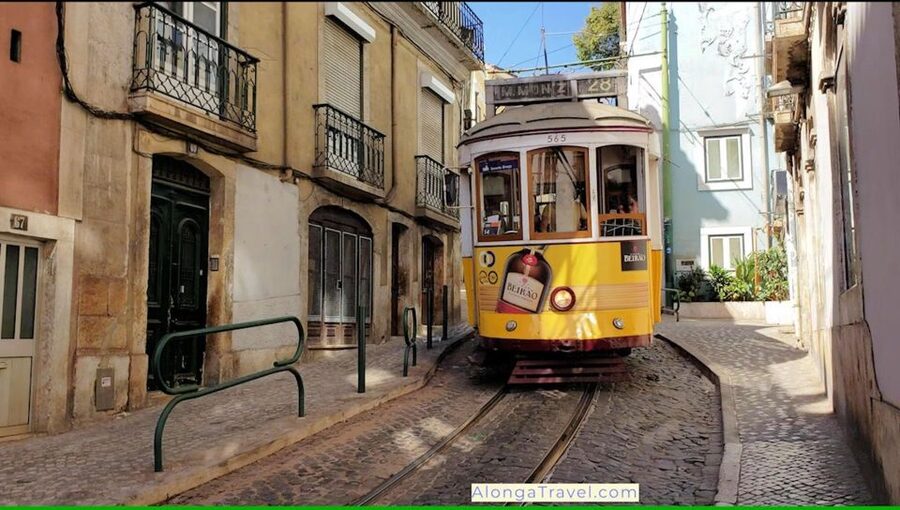 Lisbon: Tram 28 Entry Ticket & Audio Guide with 24-Hour Pass - Riding Tram 28 through Graça and Alfama