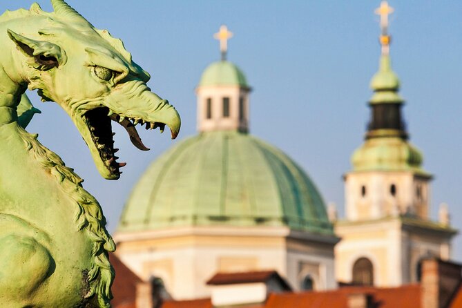 Ljubljana Scavenger Hunt and Highlights Self Guided Audio Tour - Cathedral of St. Nicholas and Central Market