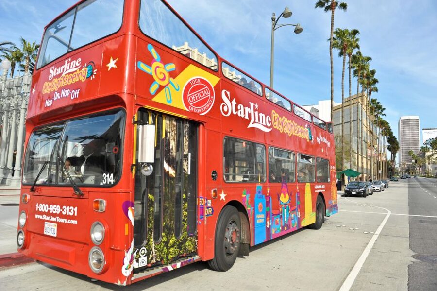 Los Angeles: Hop-On Hop-Off Bus Tour with Audio Guide - Timing, traffic, and the art of hopping off
