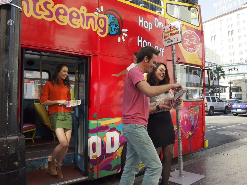 Los Angeles: Hop-On Hop-Off Bus Tour with Audio Guide - Red Route: Hollywood, Beverly Hills, and Rodeo Drive