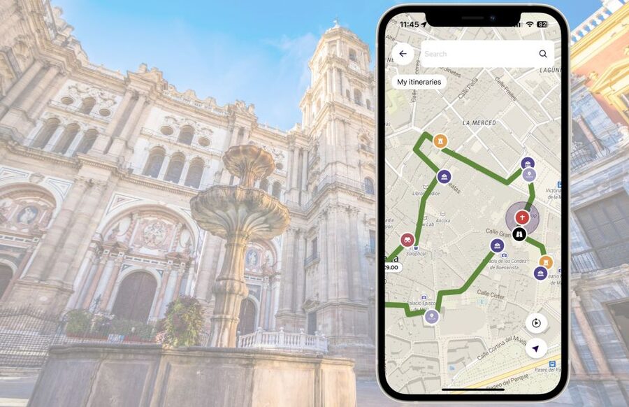 Málaga: Picasso Birthplace Museum Ticket & City Audio Guide - How the Málaga audio tour works