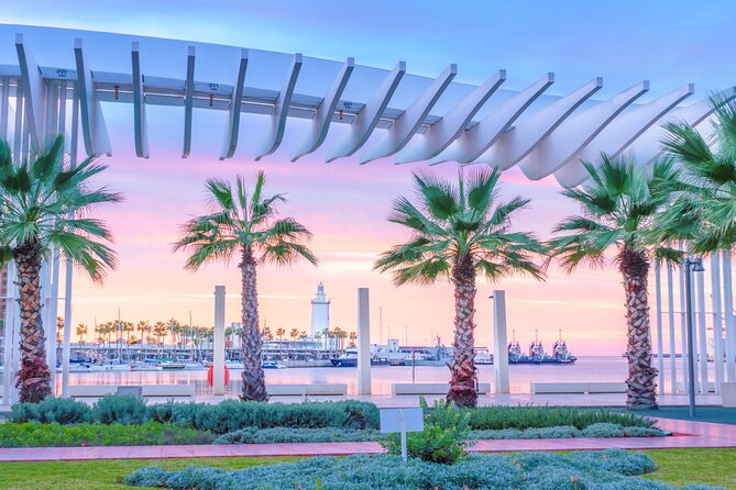 Malaga Scavenger Hunt and Highlights Self Guided Audio Tour - Contemporary art beside the port
