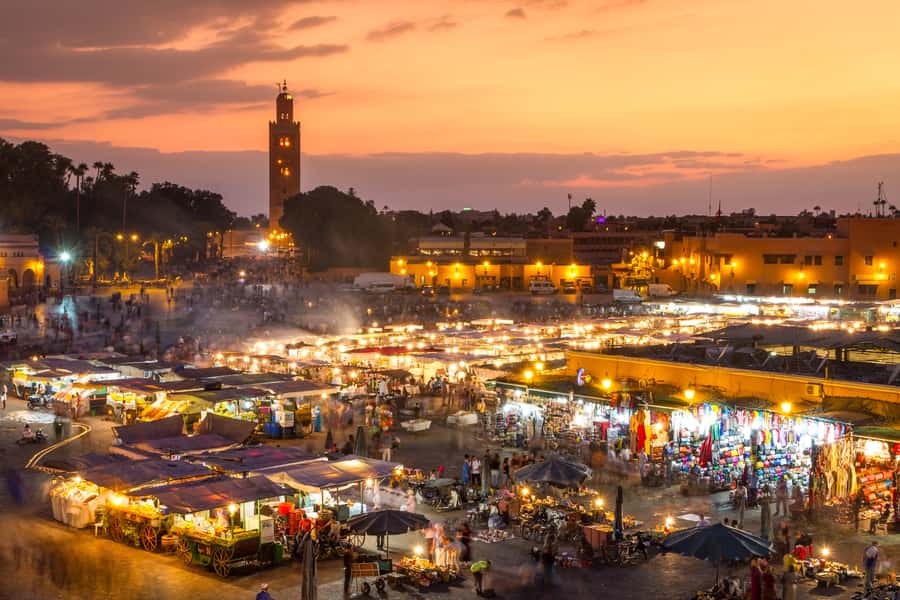 Marrakech: Self-Guided City Smartphone Audio Tour - Jamaa El Fna, the route’s liveliest finish