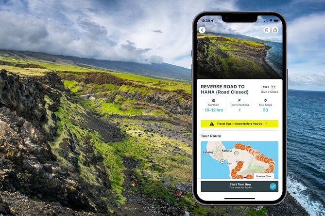 Maui "Reverse" Road To Hana Audio Driving Tour - Key things to know before you go