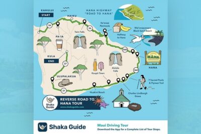 Maui “Reverse” Road To Hana Audio Driving Tour