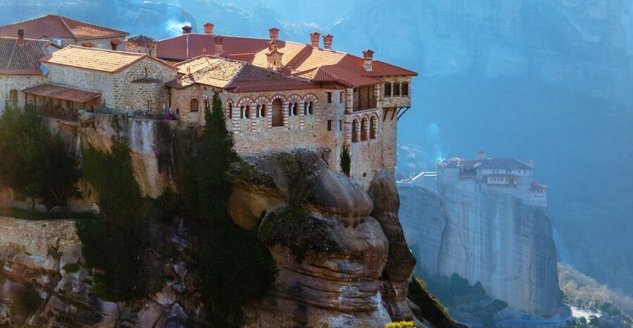 Meteora Private Full Day Tour from Athens & Free Audio Tour - Inside a Byzantine monastery