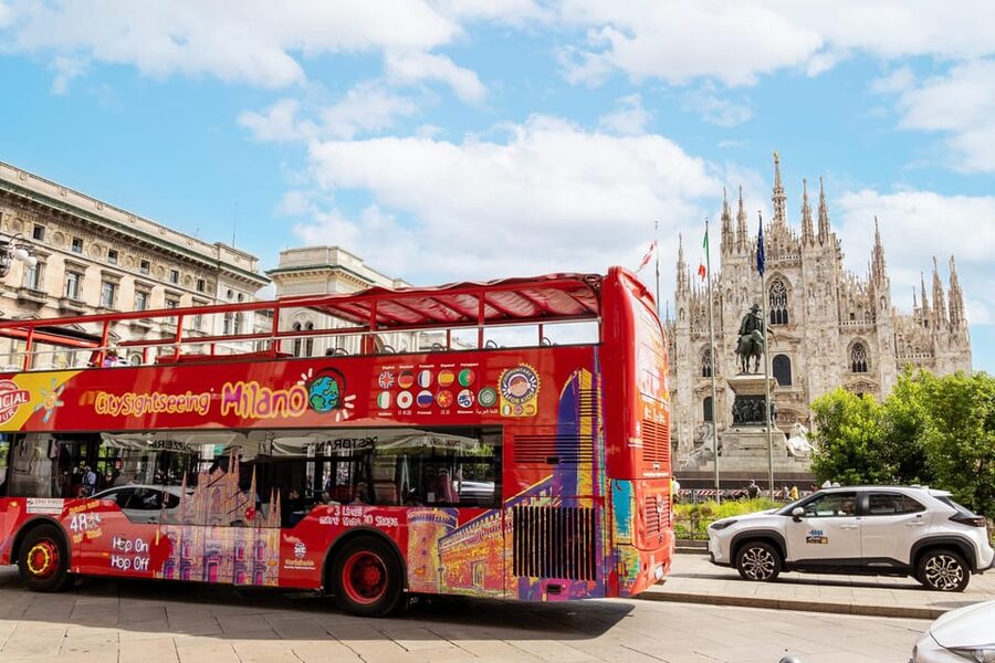 Milan: City Sightseeing Hop-On Hop-Off Bus with Audio Guide - Line B: Duomo, Central Station, and the city’s northern side
