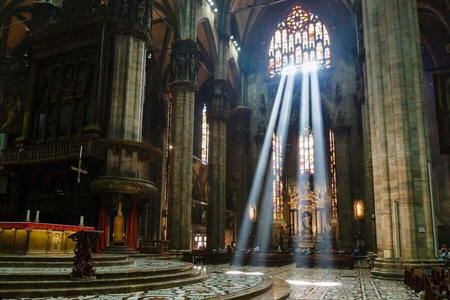 Milan: Duomo Ticket incl. Terrace by Lift & Audio Tour - Taking the lift to the rooftop terraces