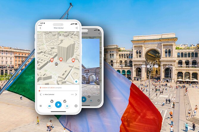 Milan Walking Tour with Audioguide on Your Smartphone - The Duomo, with tickets left to you