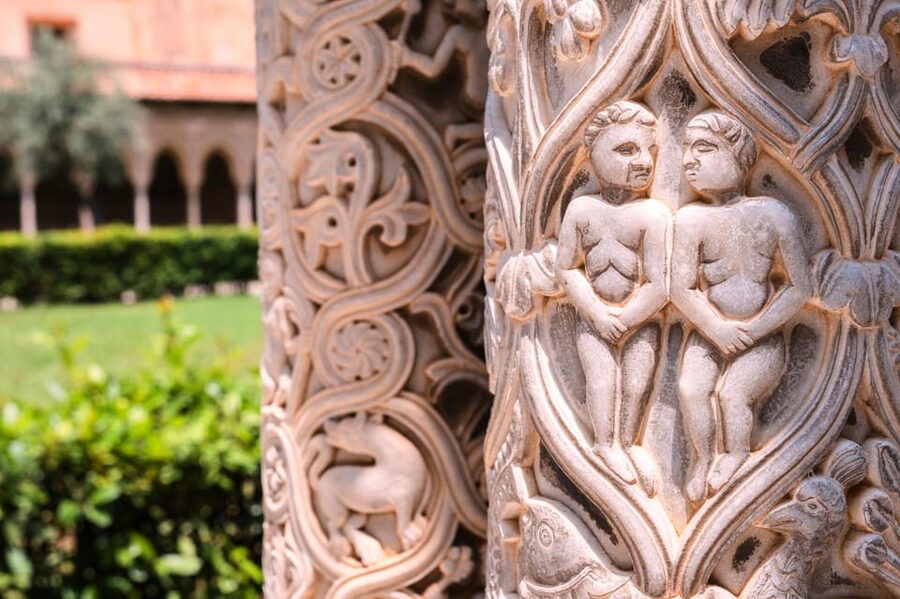 Monreale Cloister Ticket with Audio App - Using the Audio App Without a Live Guide
