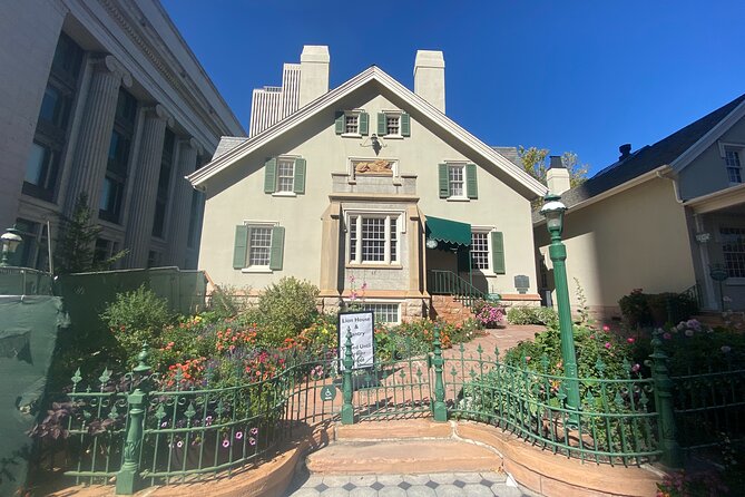 Mormon History Salt Lake Self-Guided Audio app Walking Tour - Main Street and an old cemetery