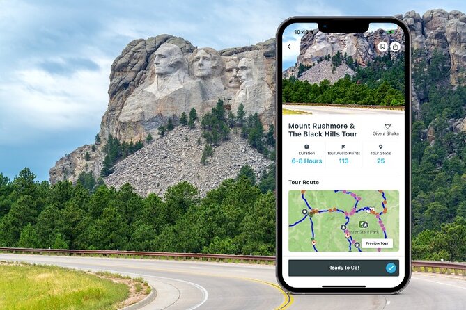 Mount Rushmore Self-Guided Audio Tour Guide - Getting started from Rapid City