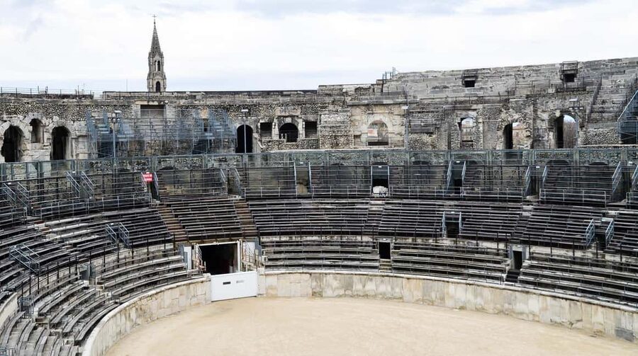 Nimes: Ancient Roman Arena Ticket & Old Town Audio Tour - Key points to know before you book