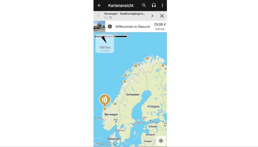 Norwegian Coastal Cities: Smartphone Audio Guide App - Ålesund after the great fire